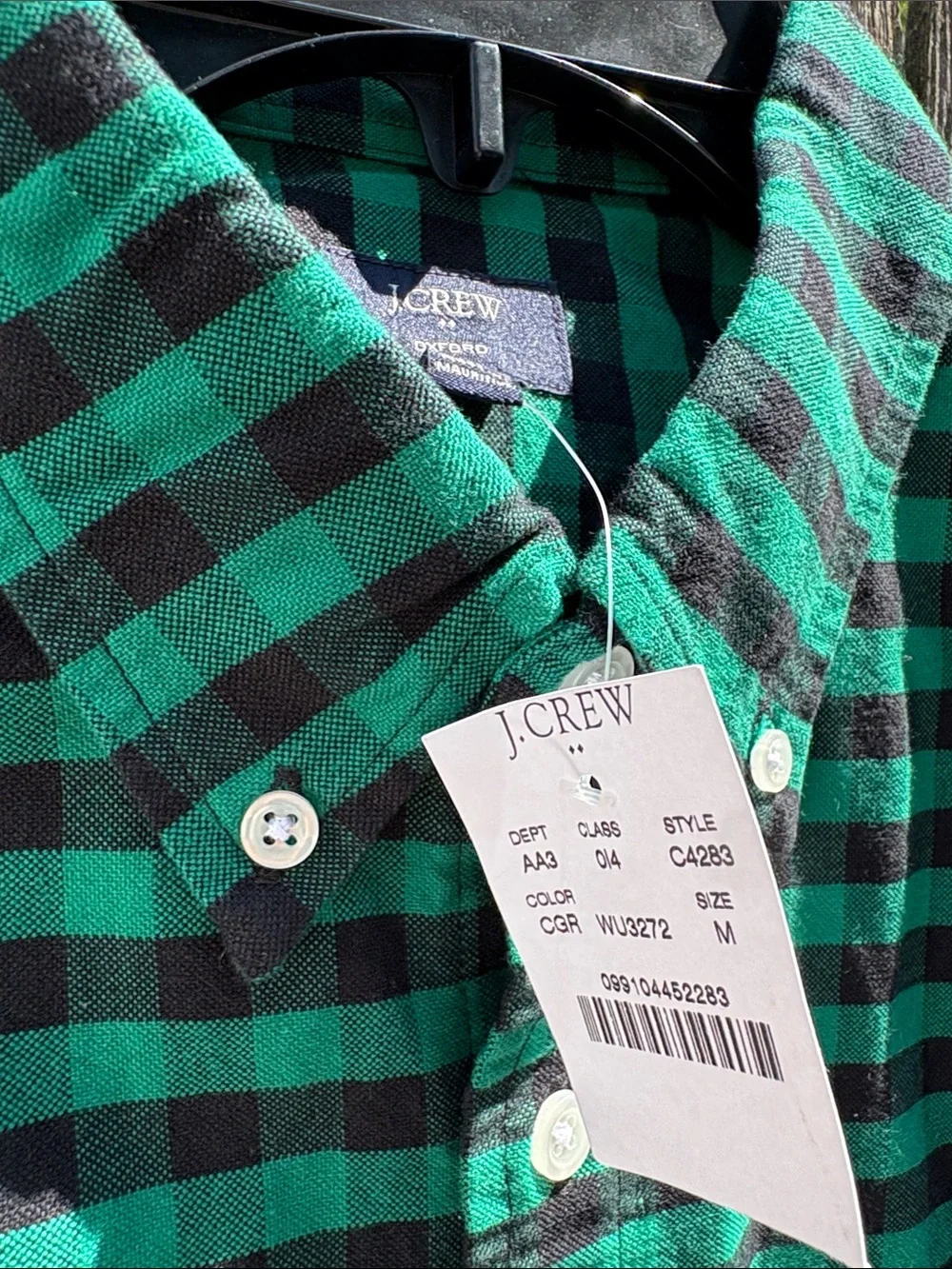 J. Crew medium thick cotton oxford shirt. NWT!!